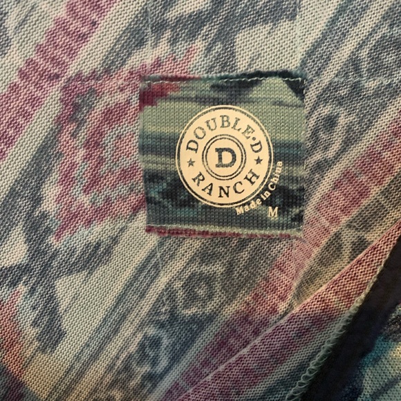 Double D Ranch poncho style top - Picture 5 of 6